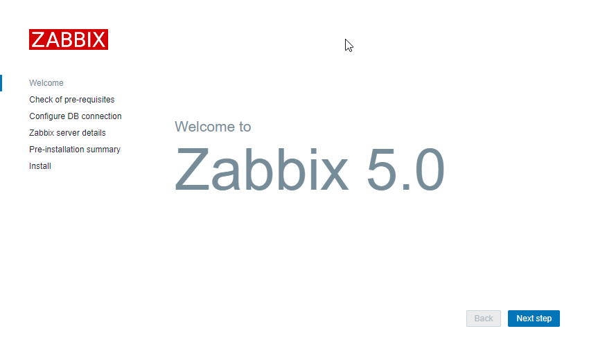 Zabbix installer